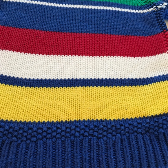 POLO RALPH LAUREN ⛵️GIRLS’ STRIPED ROLLNECK SWEATER - Picture 5 of 13